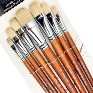 Hog Hair Brush Set