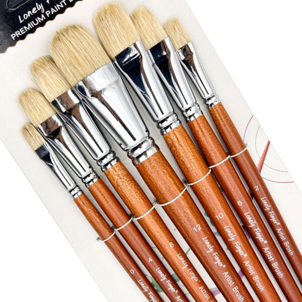 Hog Hair Brush Set