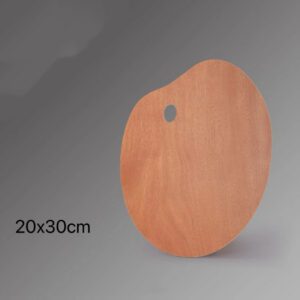 Wooden Palette Oval