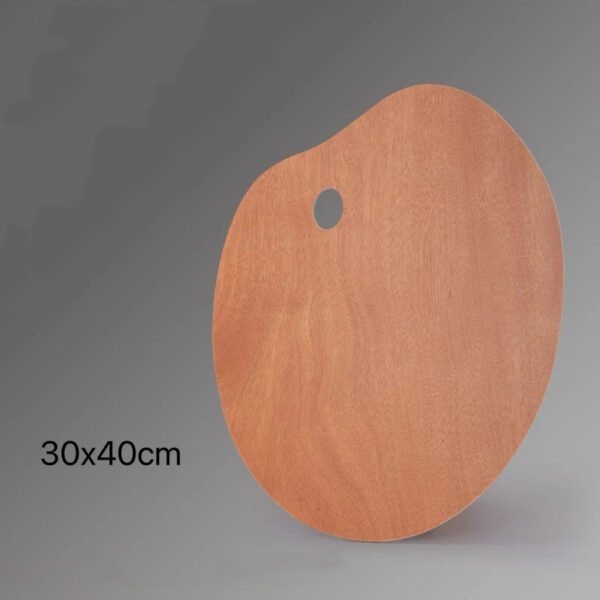 Wooden Palette Oval