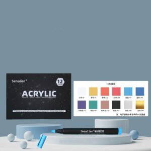 Acrylic Marker 12s