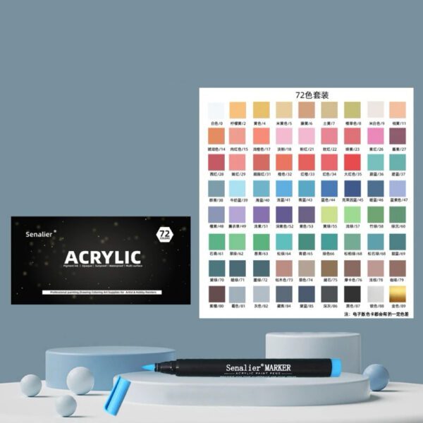 Acrylic Marker 72s