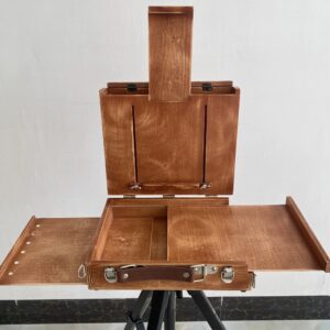 Pochade Box – Portable Wooden Painting Box for Plein Air & Studio