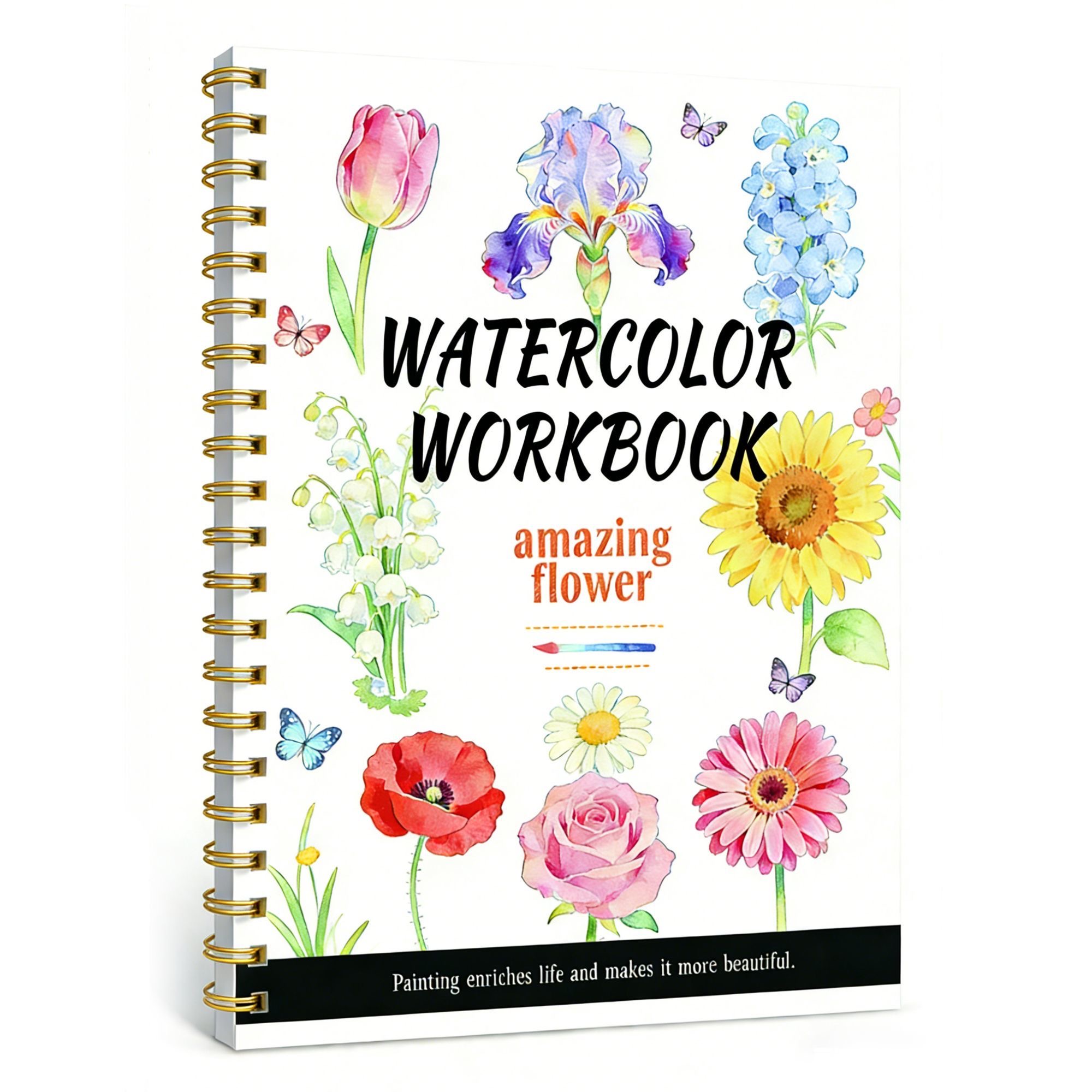 Watercolor Workbook โ Floral Edition