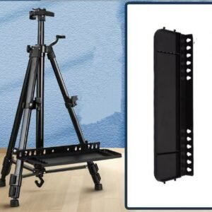 Aluminum Alloy Artist Easel with Carry Bag & Tray
