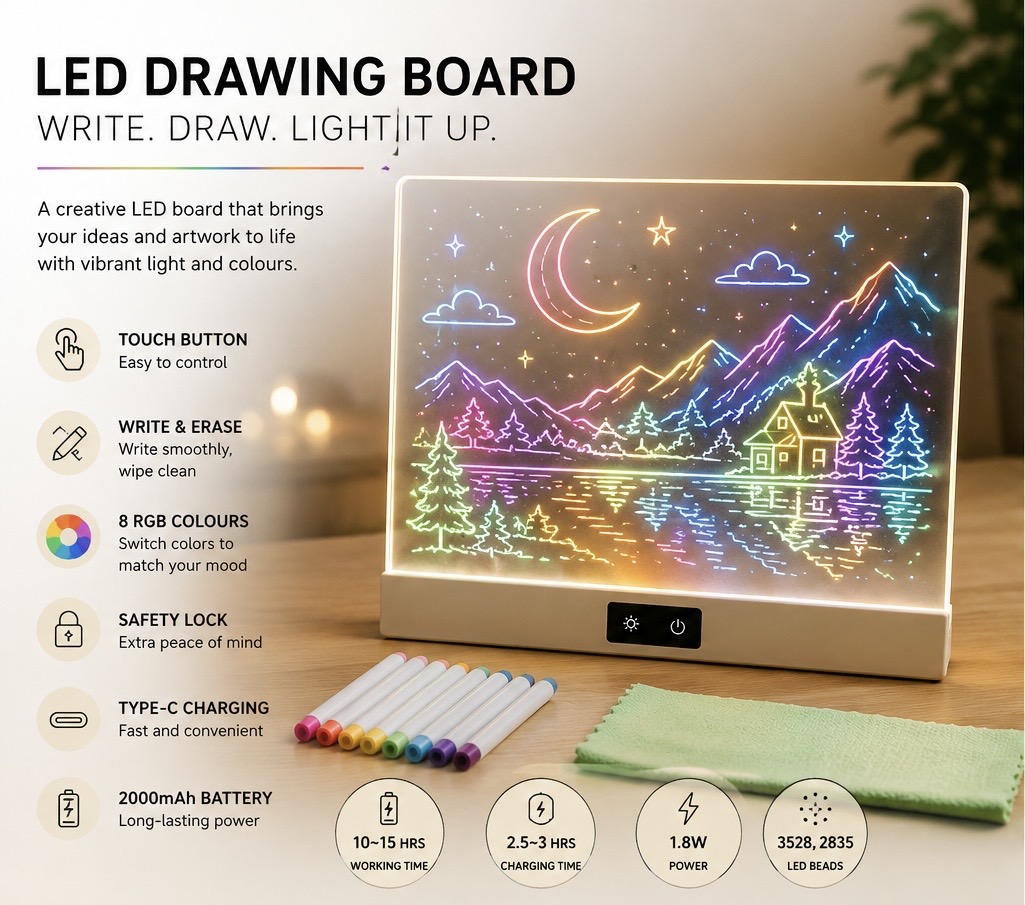 LED Drawing Board