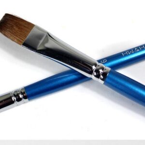 Horse Hair Flat Brush #4