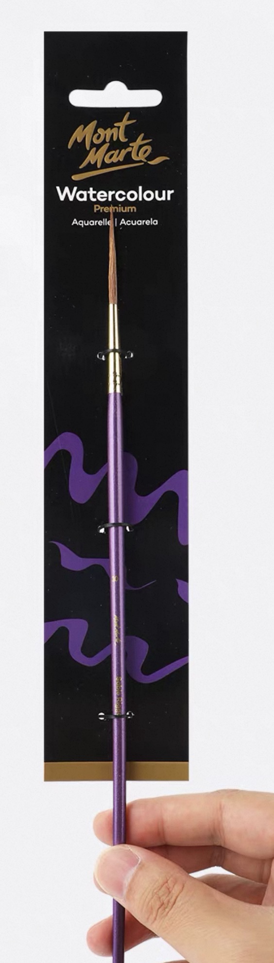 Mont Marte Long Liner Watercolour Brush#2